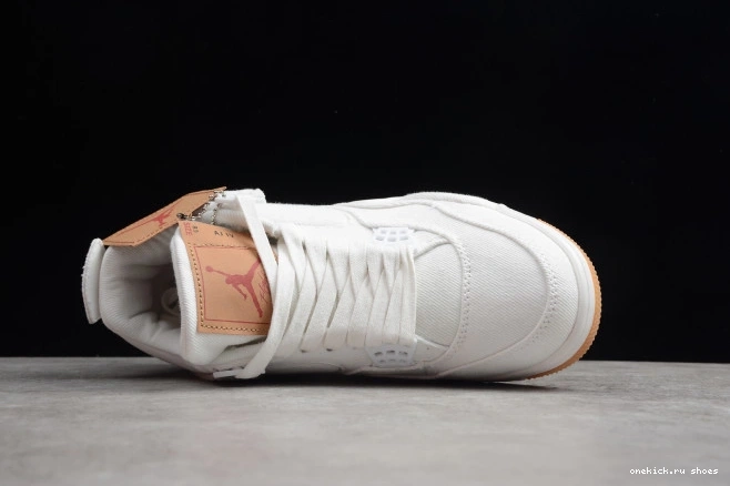 Rep Jordan AO2571-100 Levi's x Air 'White' 4 0808